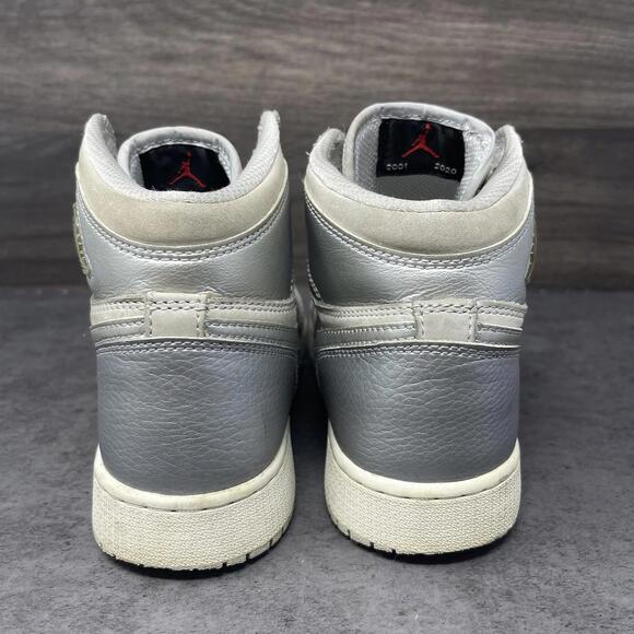 Air Jordan 1 Shoes Kids Size 6Y GS Co JP Metallic Silver Tokyo 575441-029 - Picture 6 of 12
